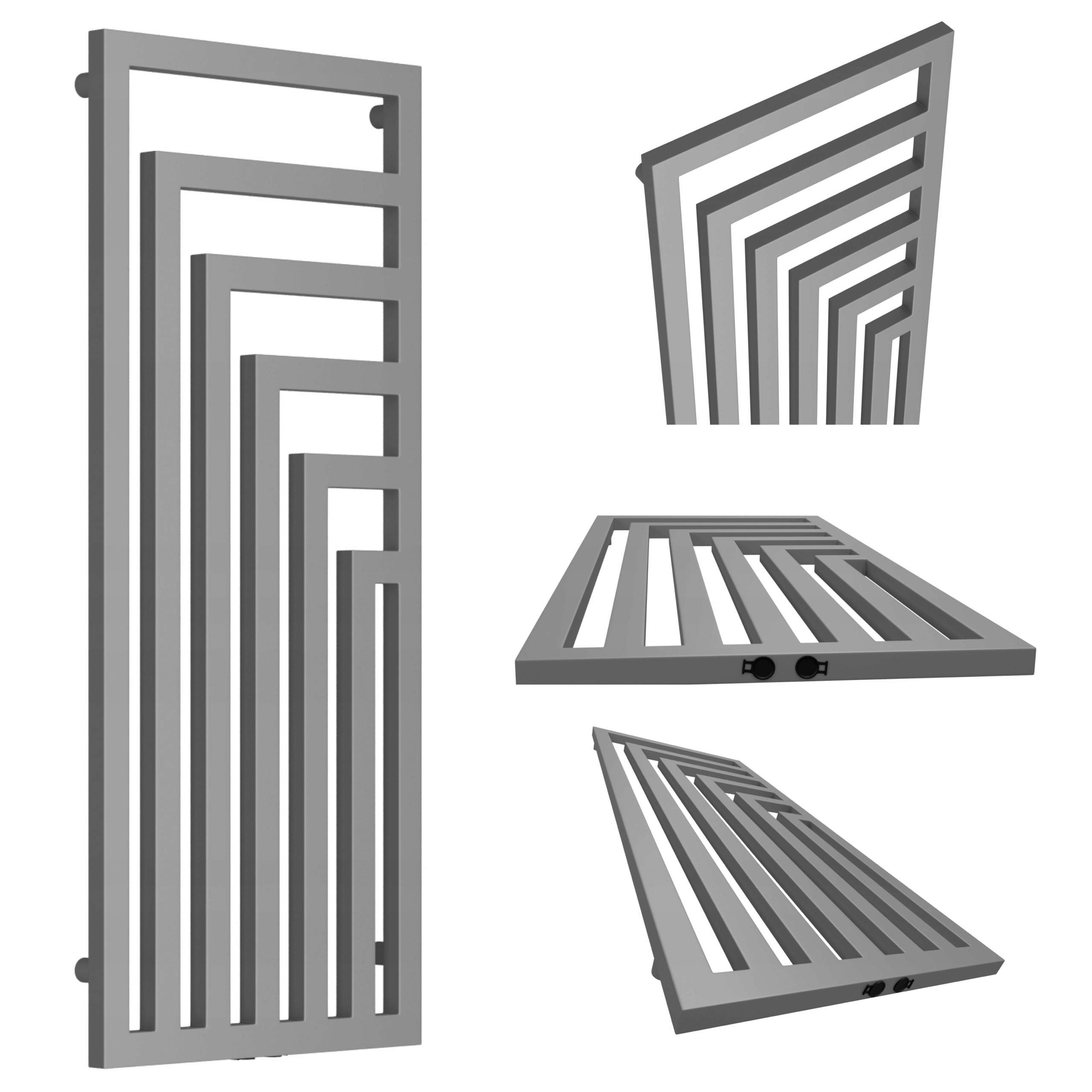 Dekorativní radiátor Laos-middle 1400x520 Antracit