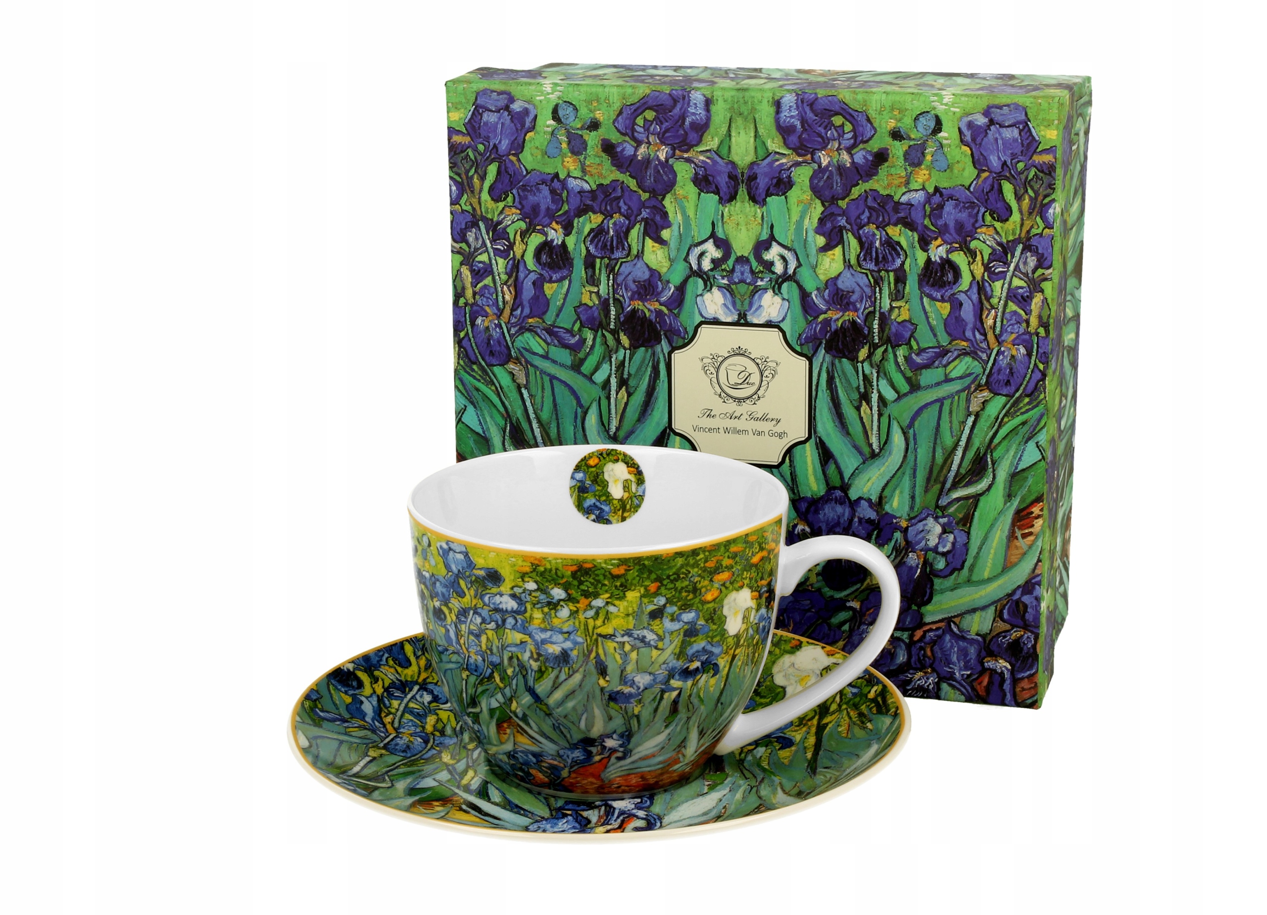 

Filiżanka ze spodkiem 270 ml V. van Gogh Irysy