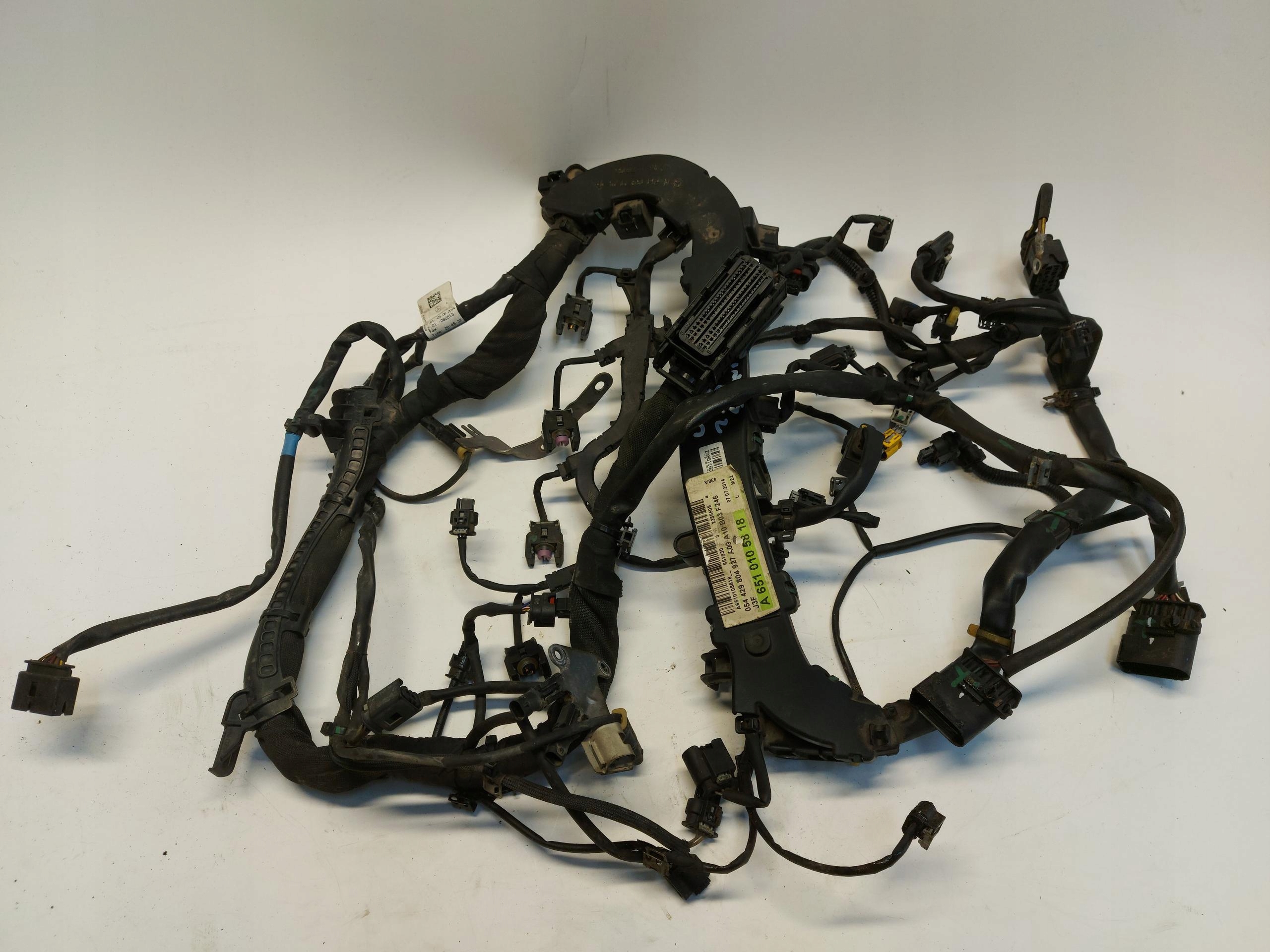 Mercedes CLA w117 bundle wiring for engine of the engine 2.2 a6510105618