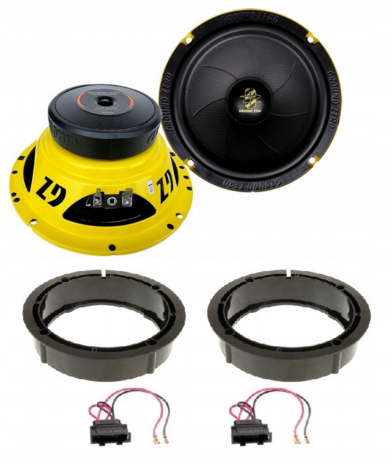 Ground Zero Gzik 165SPL basové reproduktory 165 mm Vw Golf 4 IV 5 Polo Passat B3