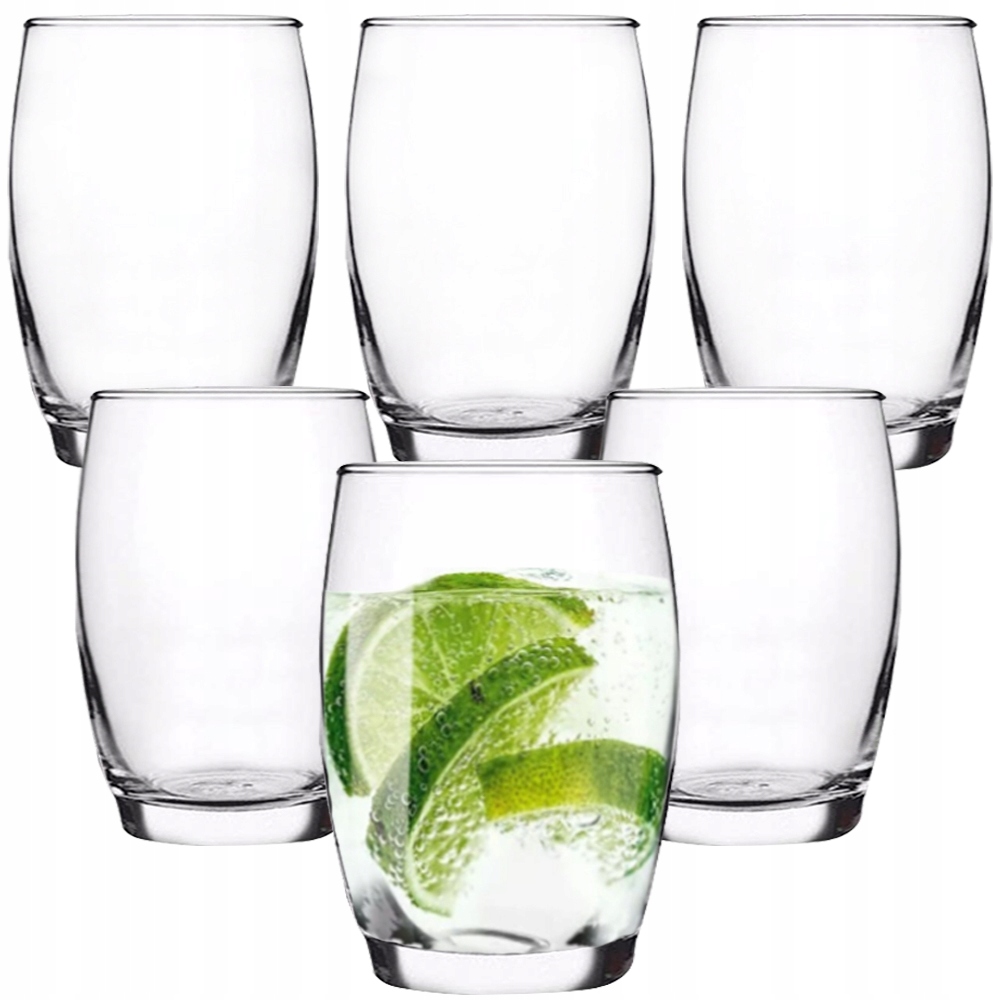 

Szklanki Do Drinków 400 ML Zestaw 6 Szt Szklanek