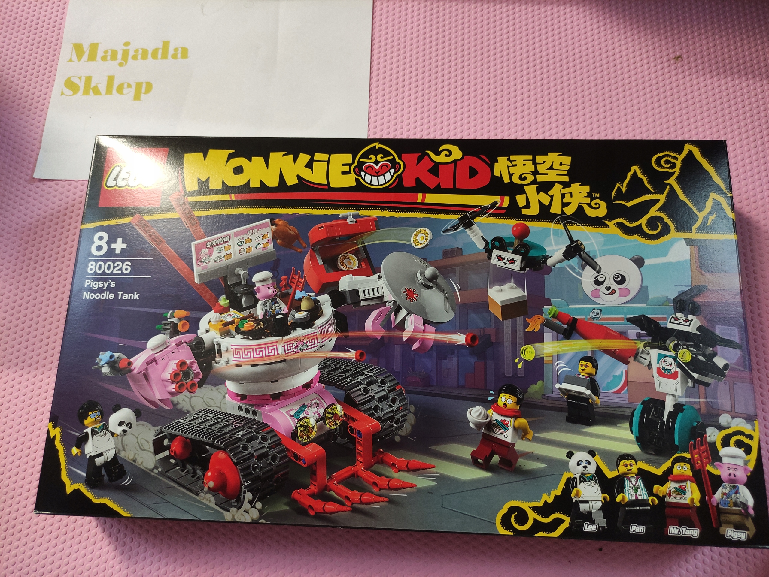 Lego Monkie Kid 80026 Kluseczkowy czołg Pigsy’ego