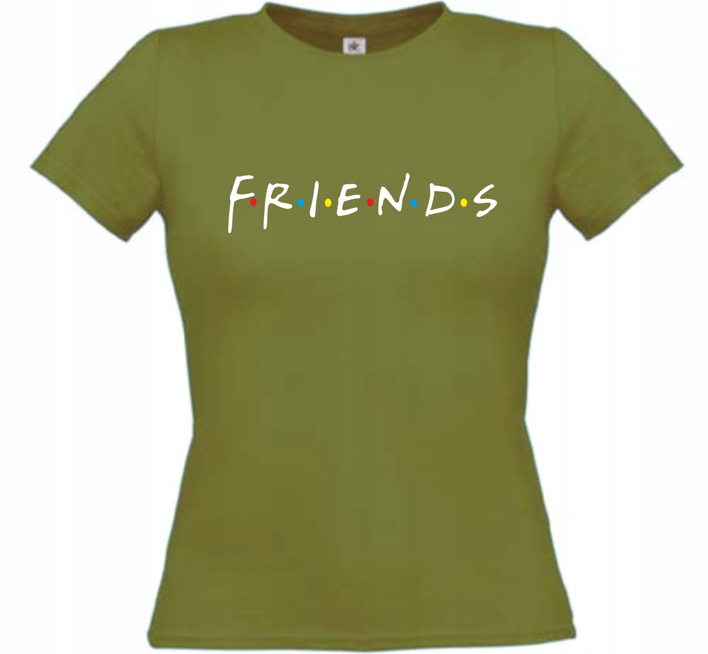

Przyjaciele Koszulka Friends Green Moss Xs