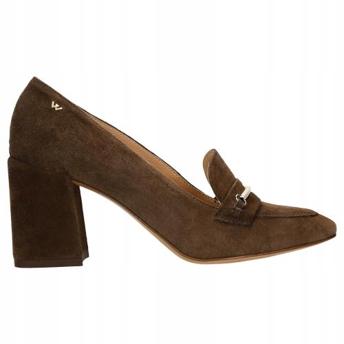 

Buty Wojas Półbuty damskie skóra brązowe r. 38
