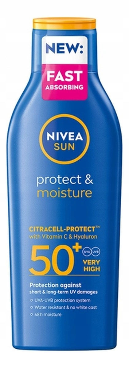 Nivea Sun Protect opalovací mléko Spf 50+ 200 Ml