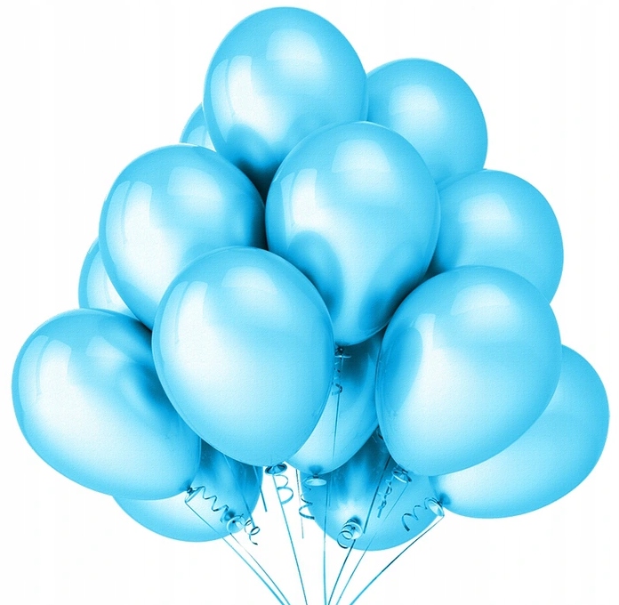 

Balony Metaliczne 12 cali Błękitne 100 szt