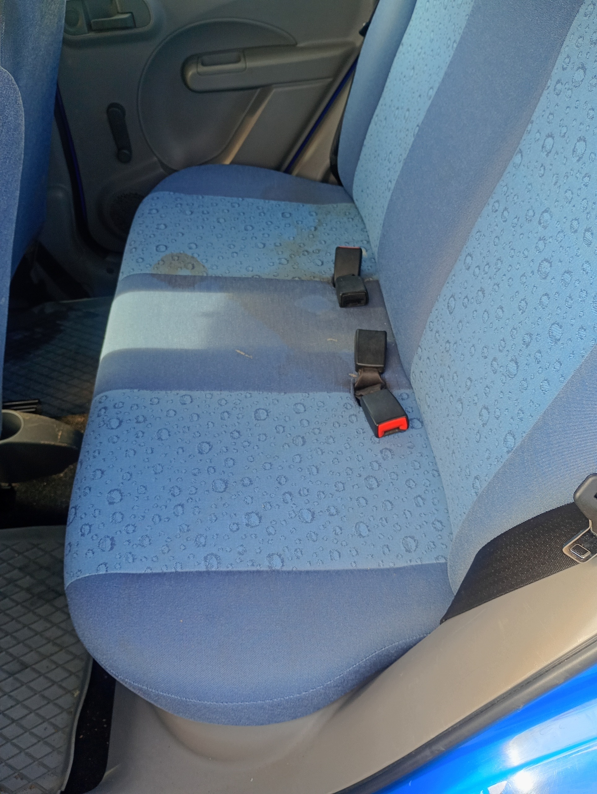 Sitz hinten heck Fiat Panda 2 II 03-09