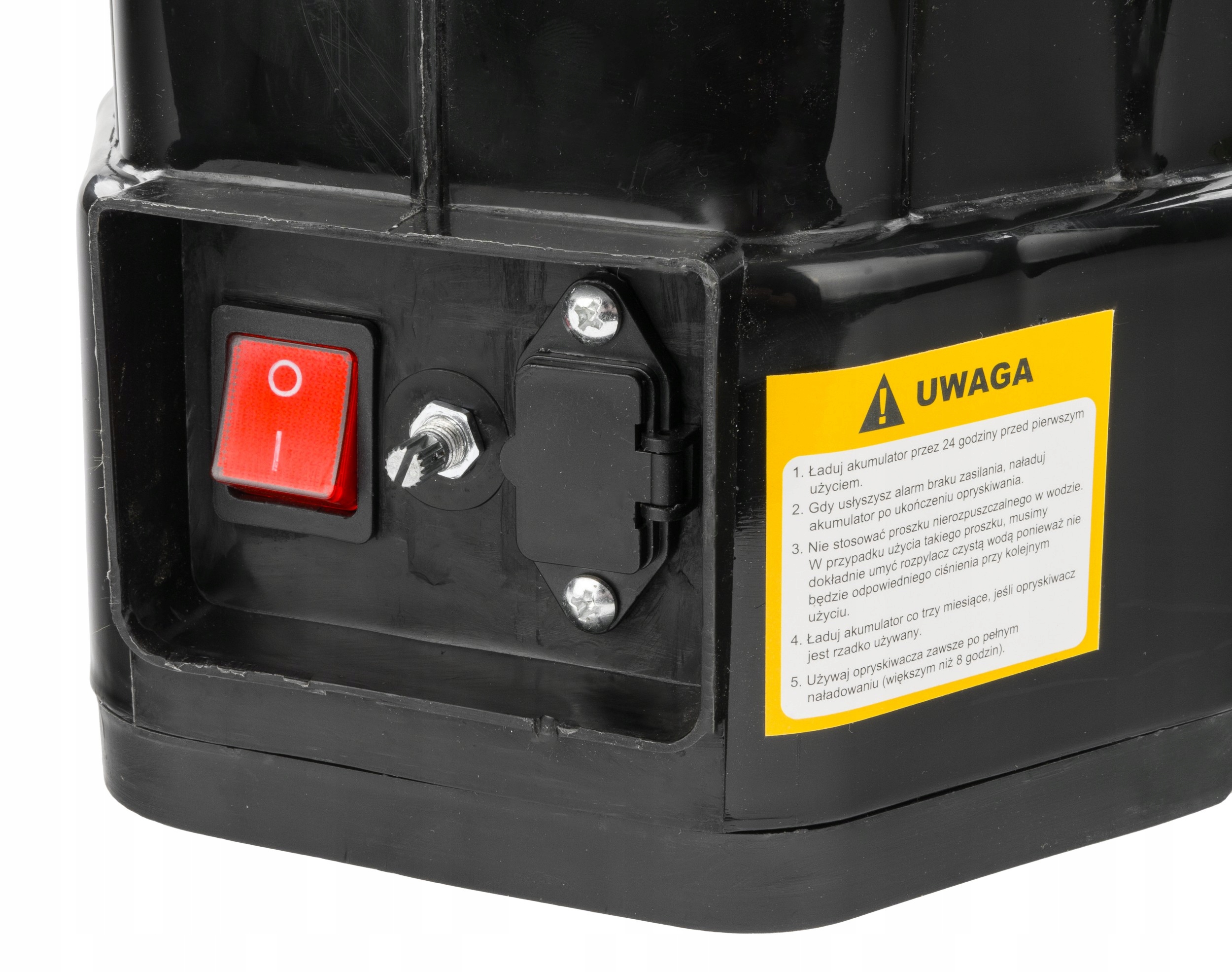 OPRYSKIWACZ AKUMULATOROWY ELEKTRYCZNY 20L PLECAKOWY RED TECHNIC 4 DYSZE EAN (GTIN) 5904067444546