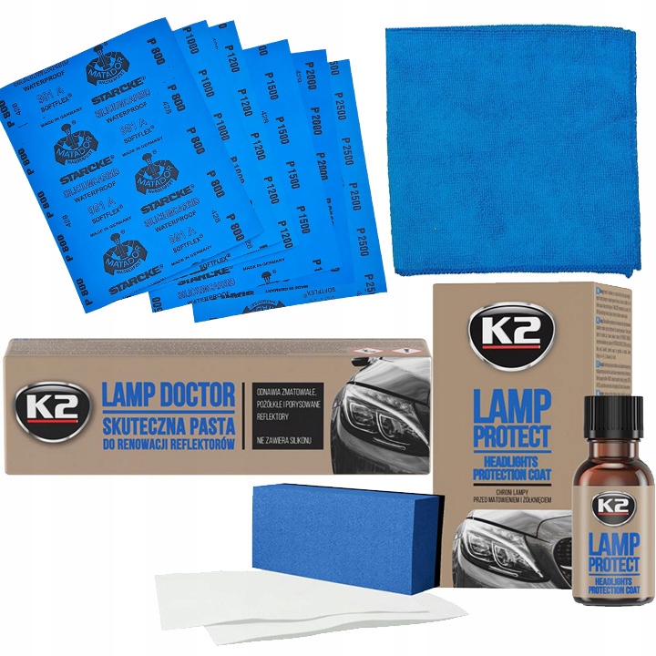 

Zestaw do Regeneracji Lamp Polerowania Reflektorów