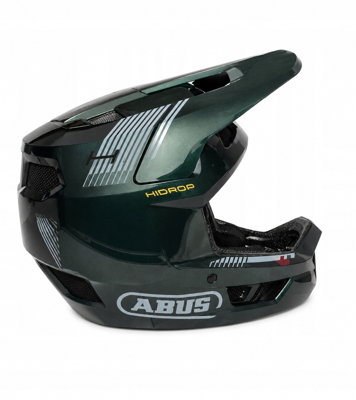 Kask rowerowy Fullface Abus HiDrop zielony shiny green S 55-56cm