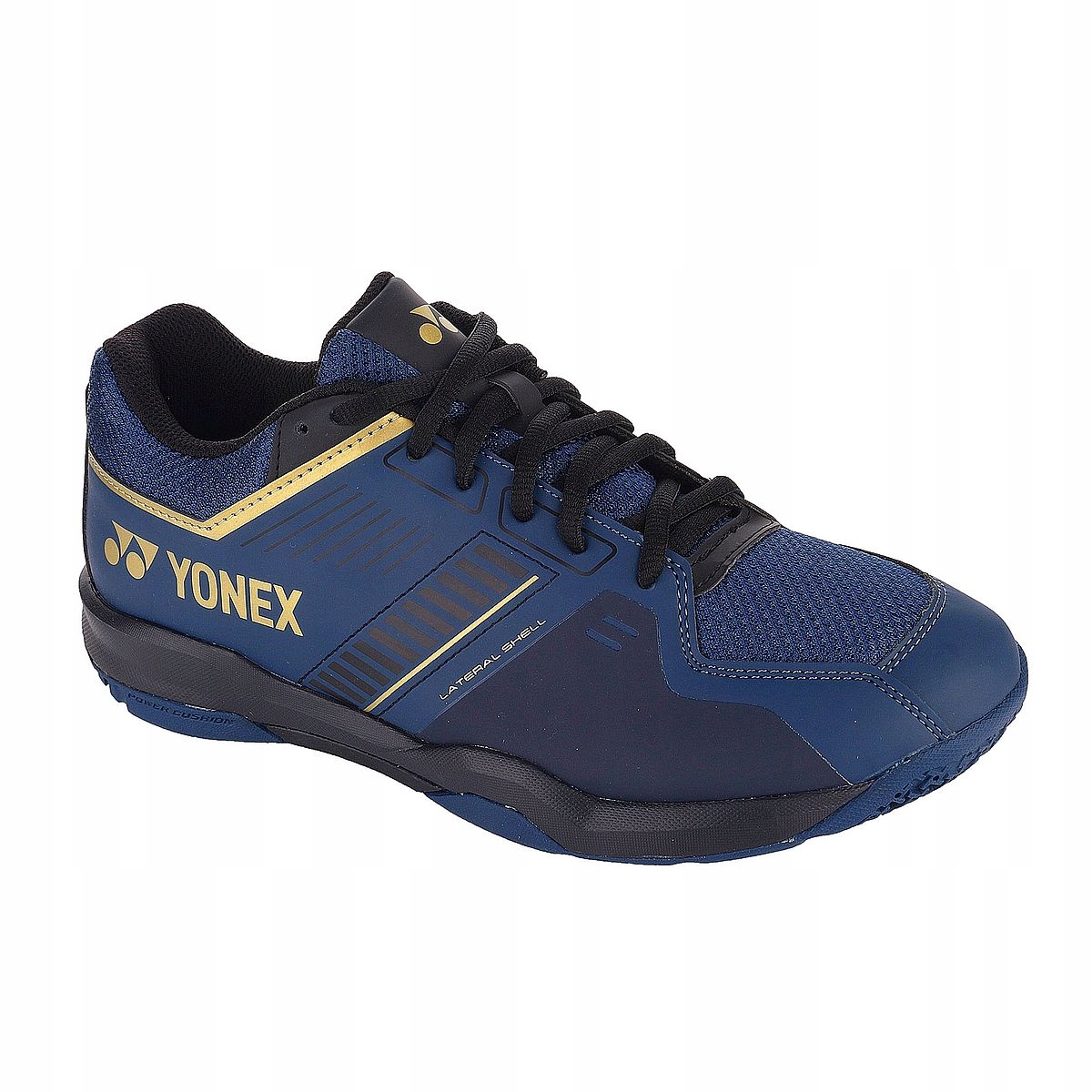 Buty halowe męskie Yonex Shb Strider Flow Wide Navy/Gold 42