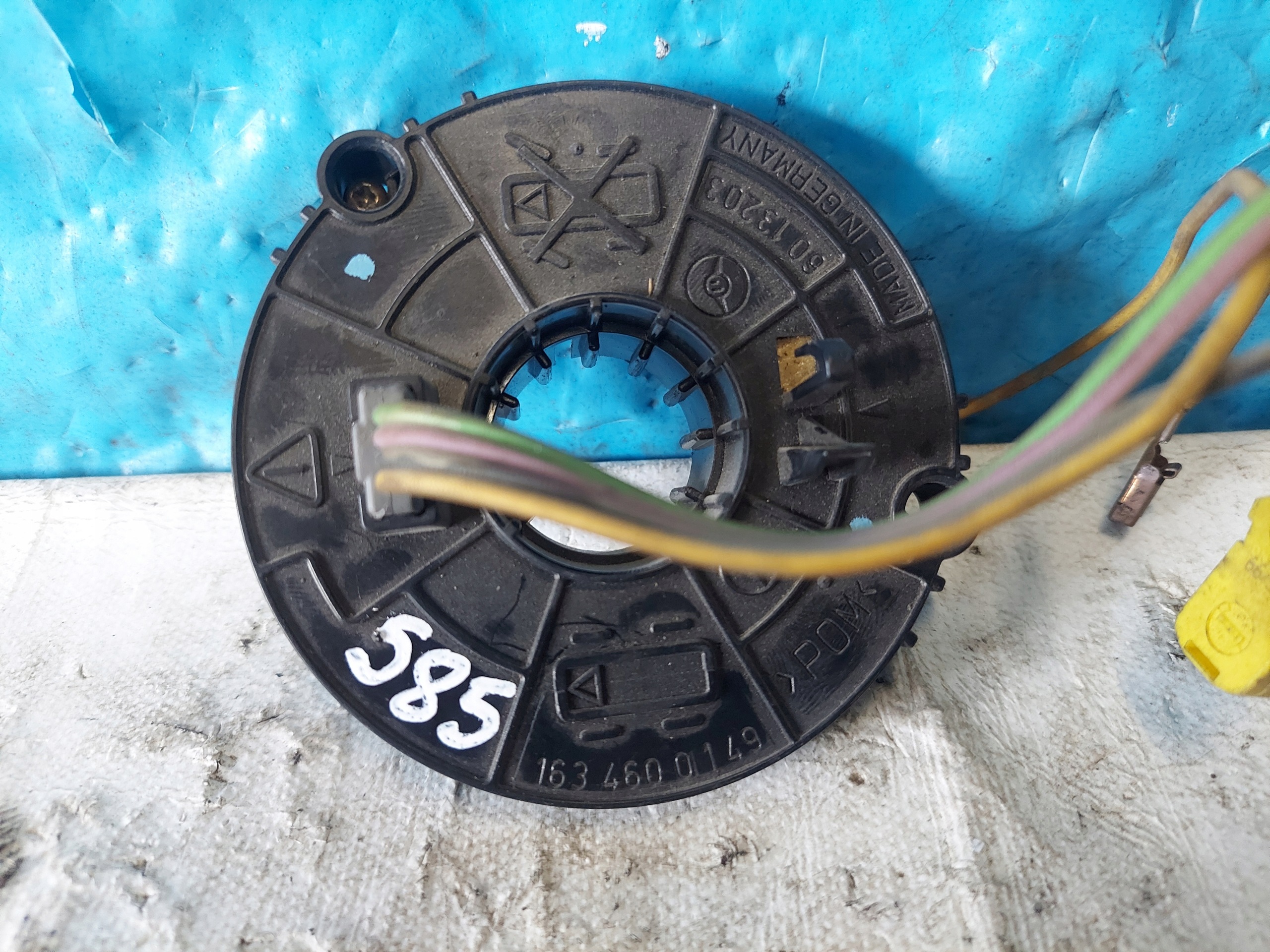 ring airbag MERCEDES ML 163 1634600149