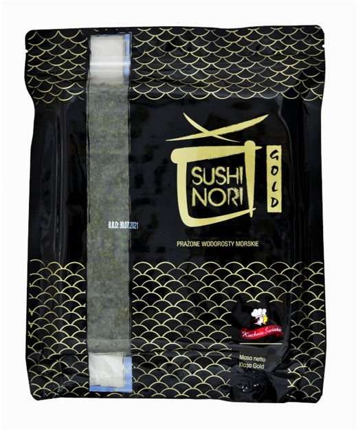Levně Řasy Nori Gold 100 listů 280 g
