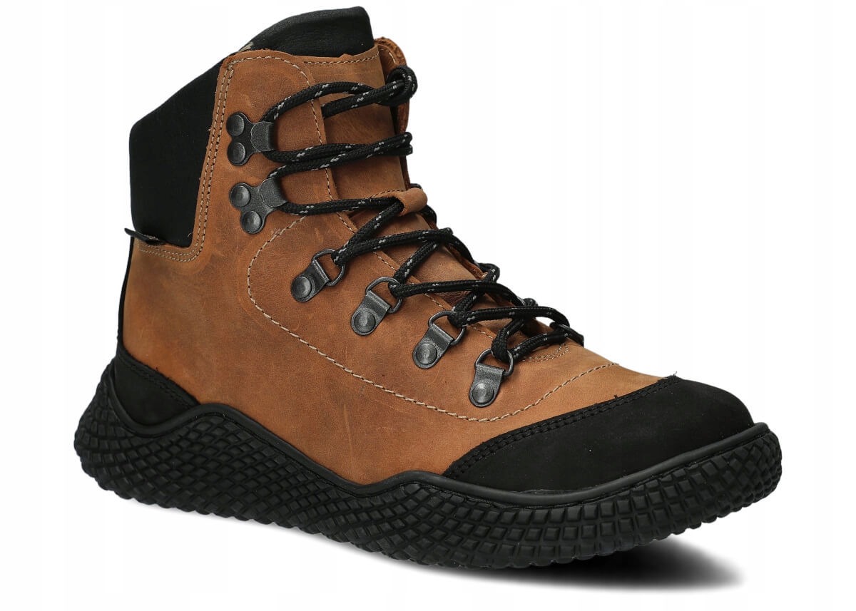 Dámské kotníkové boty, boty hnědé Nagaba 624 polské 39