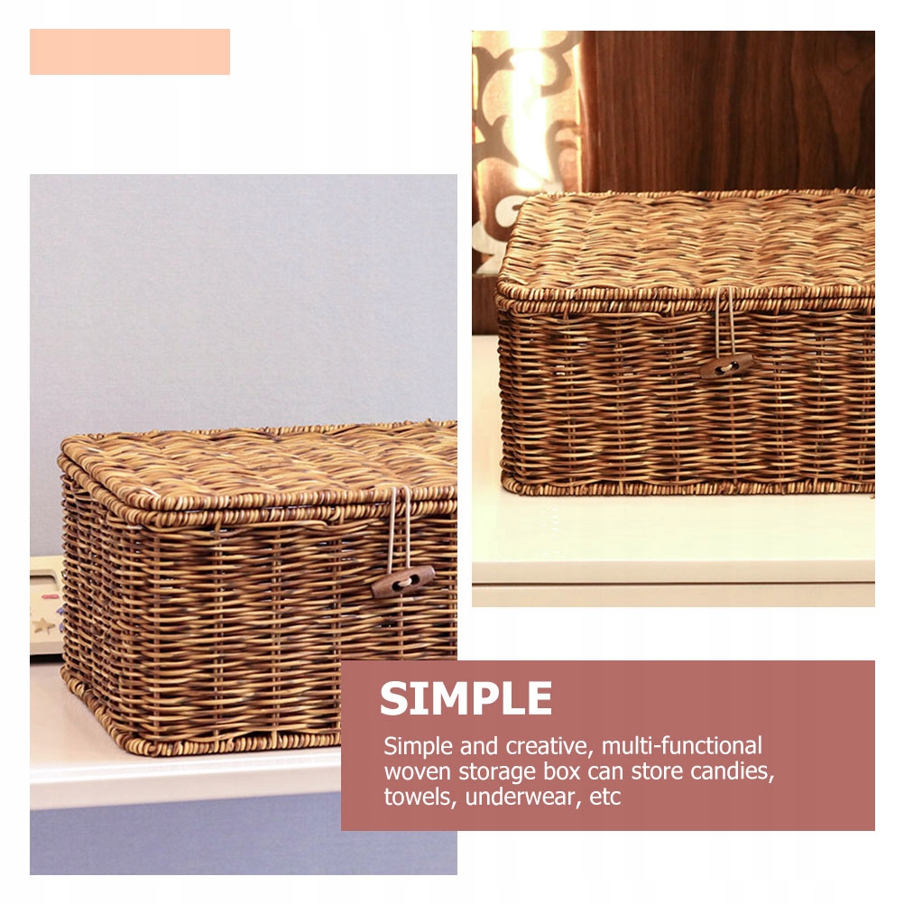 ORGANIZATOR KOSZYK TKANINOWY Z KOSZYKIEM NA BLAT Wysokość produktu 15 cm