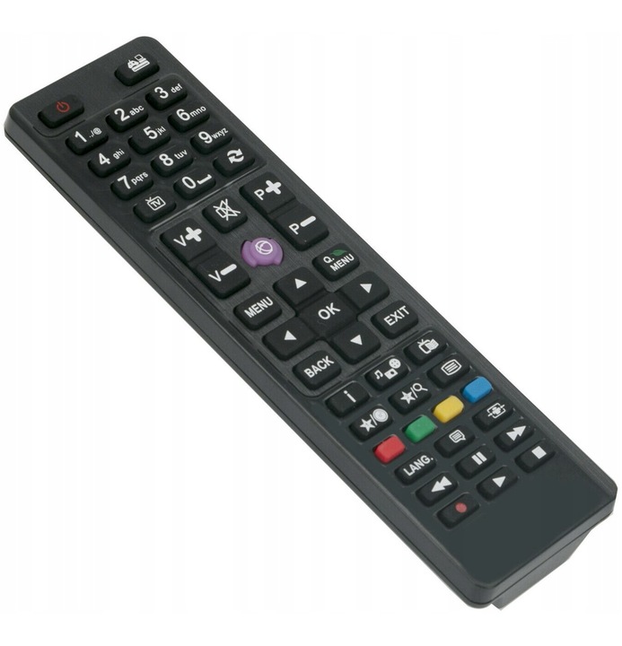 PILOT TV TECHNIKA HITACHI JVC RC4862 DO TELEWIZORA Kolor czarny