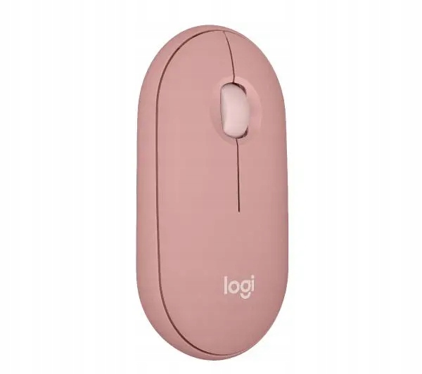 Mysz bezprzewodowa Logitech Pebble 2 Bluetooth Biurowa Różowa