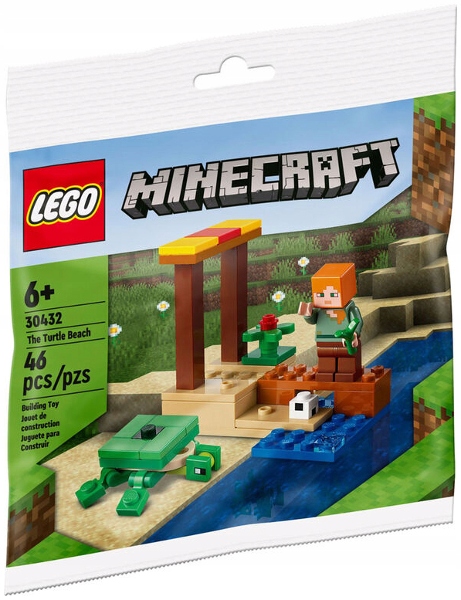 

Lego Minecraft 30432 Plaża Żółwi