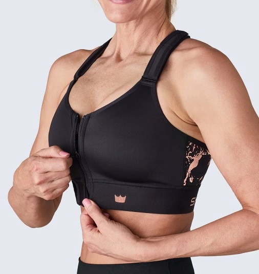Biustonosz sportowy regulowany Shefit r. luxe L