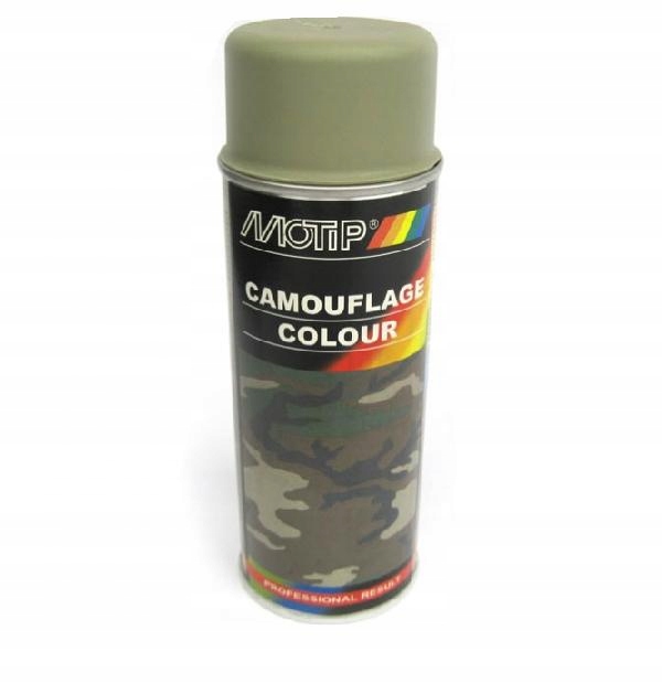 FARBA MILITARY WOJSKOWA SZARY MAT KAMUFLAŻ