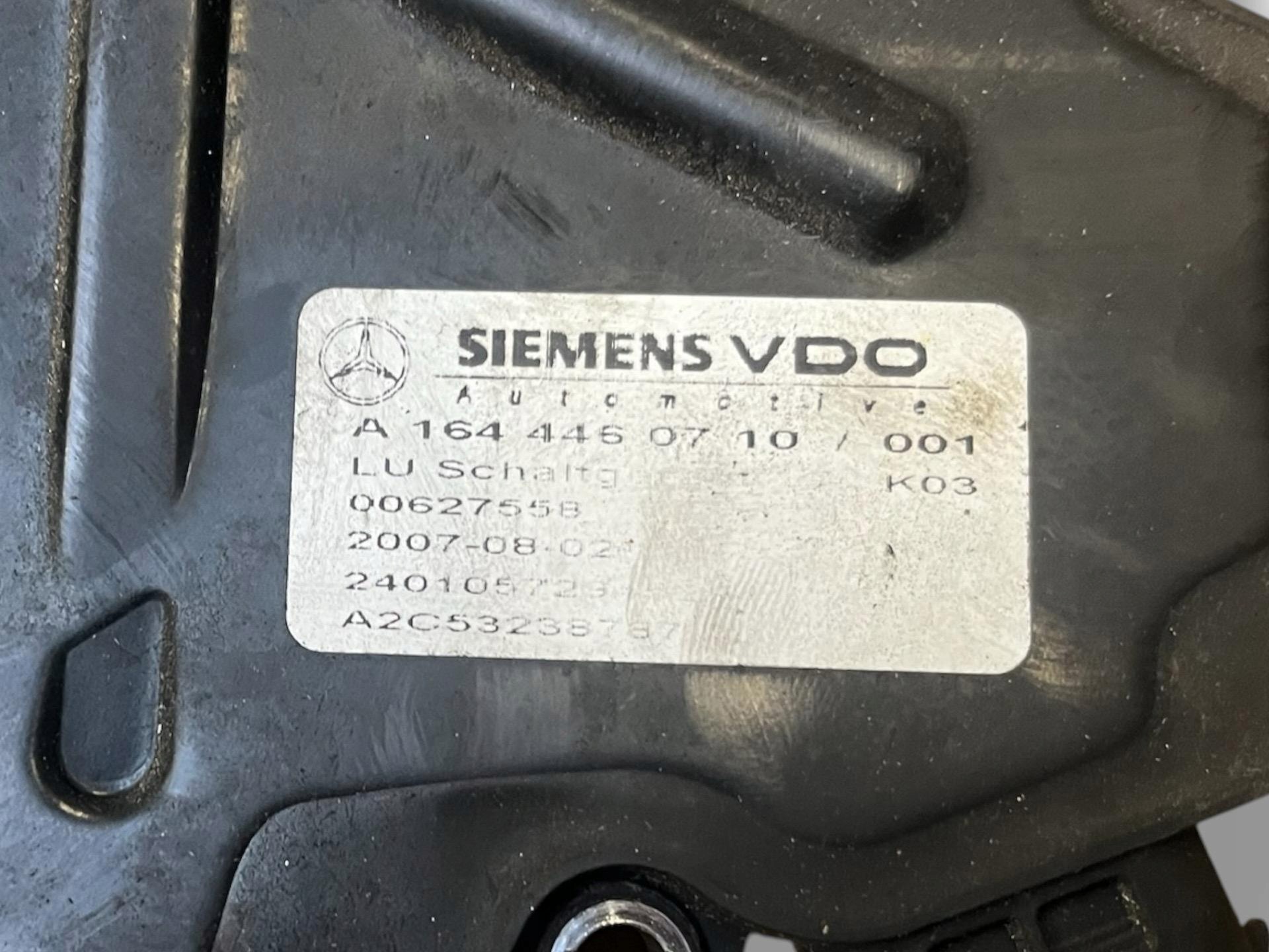 unité de commande électronique uce boîte de vitesses engrenage Mercedes-Benz M W164 2006 A1644460710