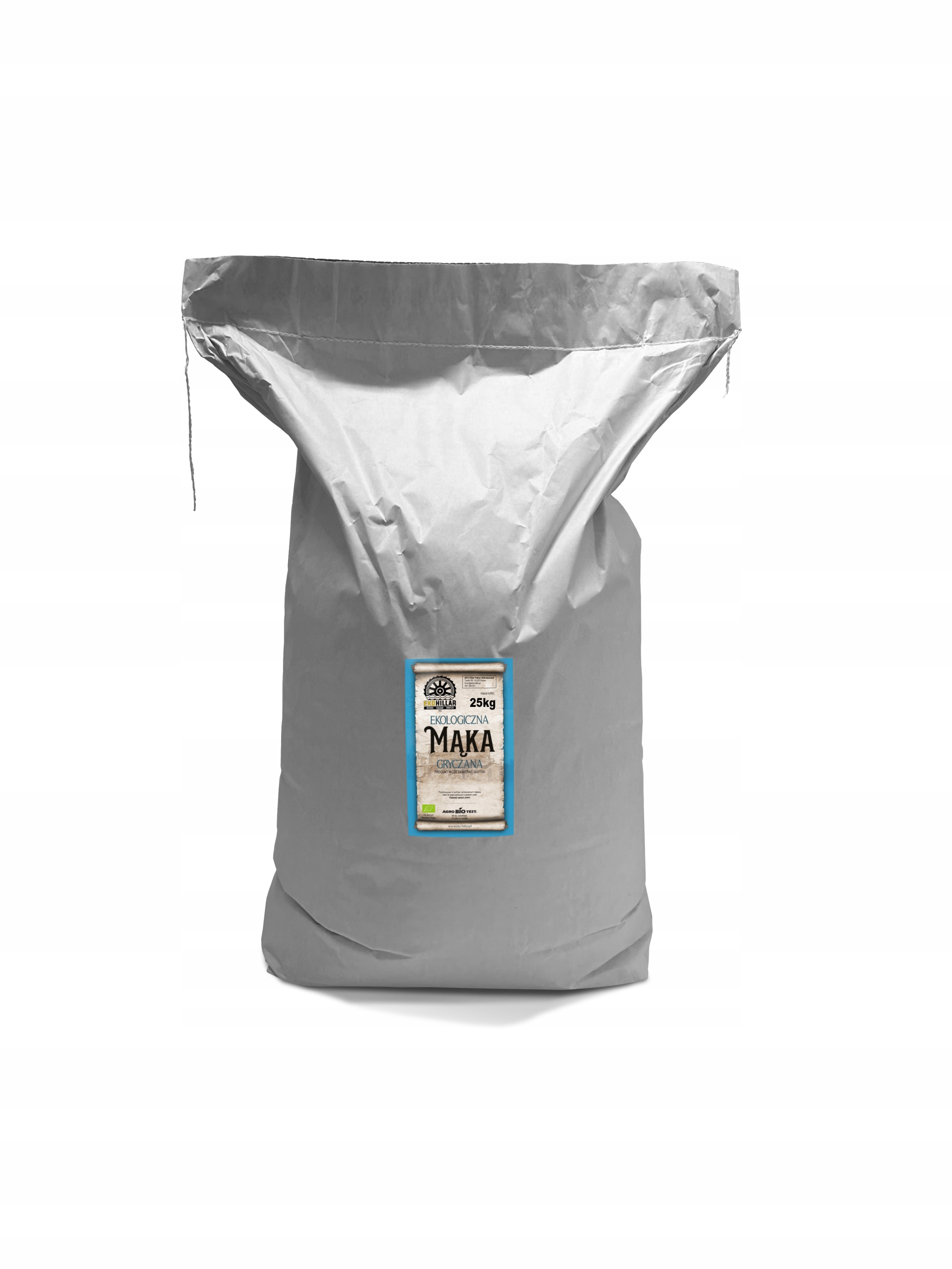 Ekologiczna Mąka Gryczana Razowa 25 Kg Bio
