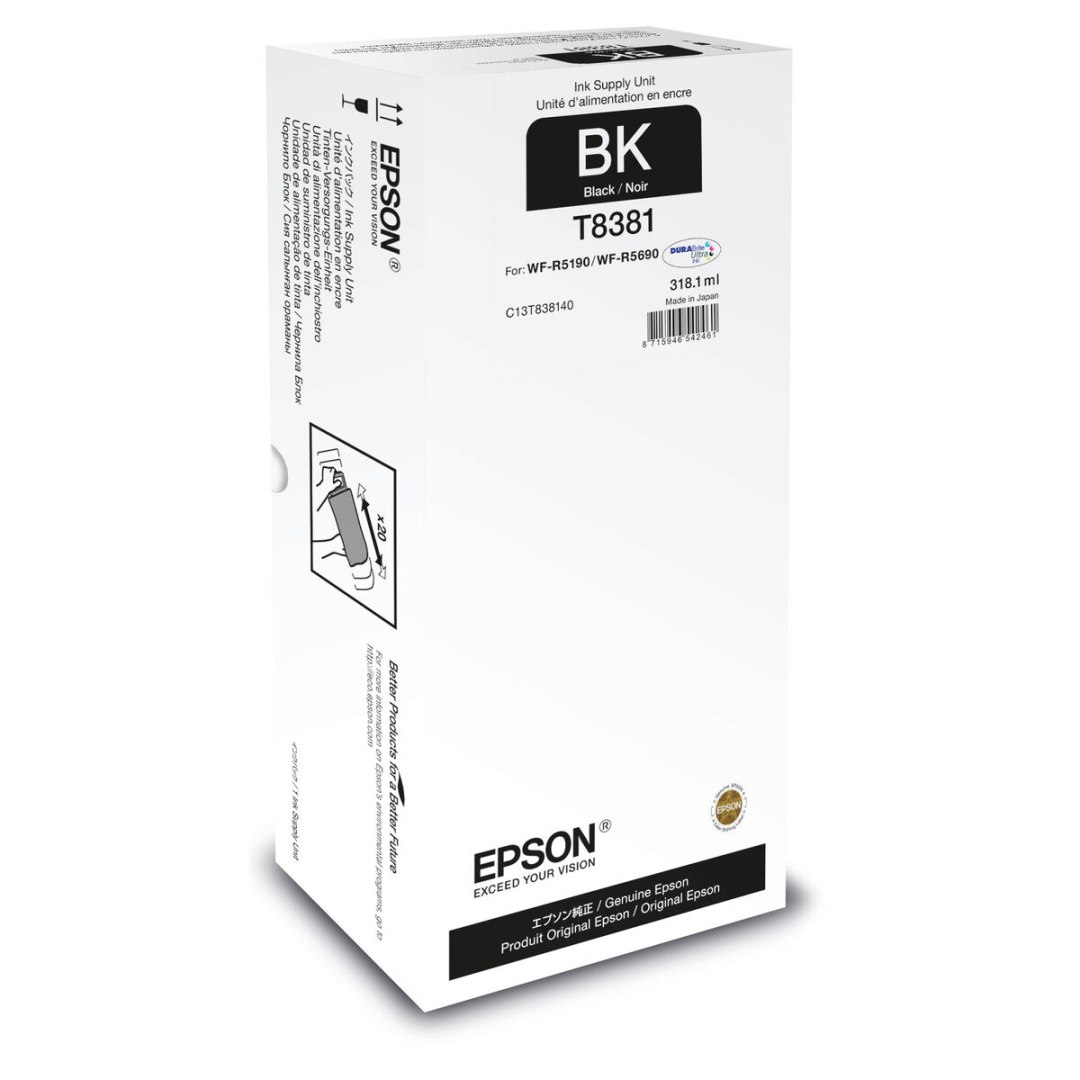 Atrament Epson T8381 C13T838140 čierny (black)