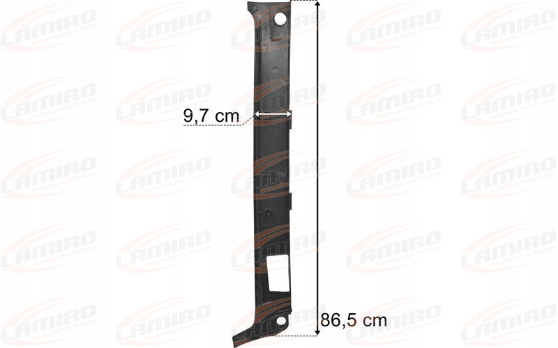 SCANIA R P G OSŁONA SŁUPKA PRAWA Producent części Lamiro