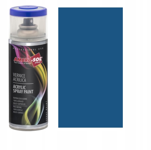 

Uni. lakier akrylowy Niebieski Capri RAL5019