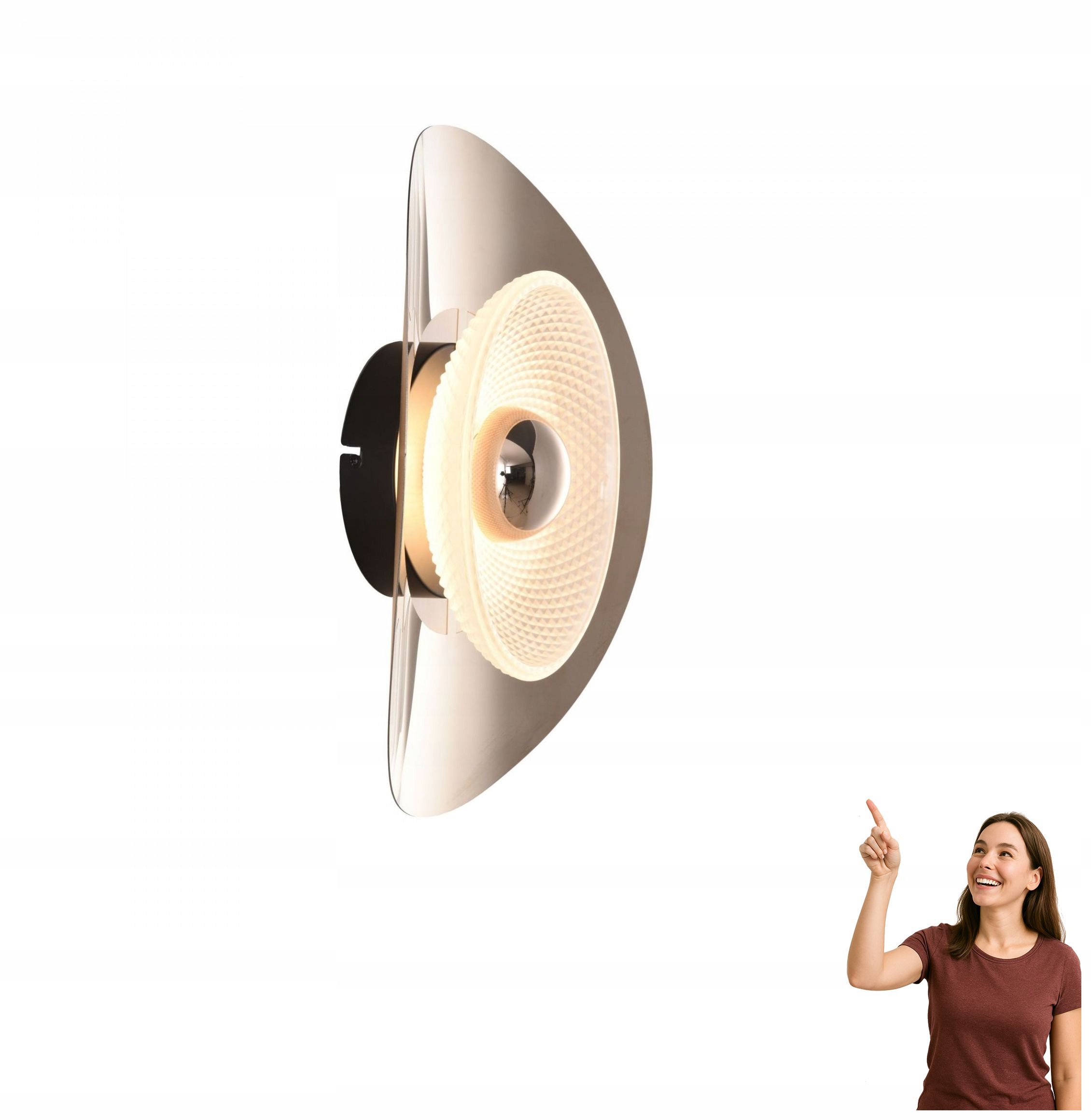 Led nástenná lampa 8W Diop MB2293-1M-3BGT Zuma Line