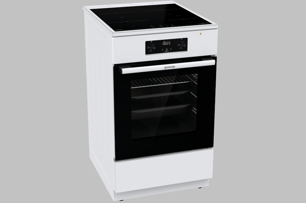 Kuchnia GORENJE MEKIS510W ExtraSteam Prowadnice drabinkowe