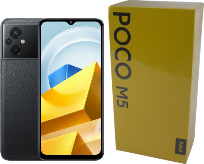 

Smartfon Xiaomi Poco M5 4/64GB 90Hz 5000mAh Czarny