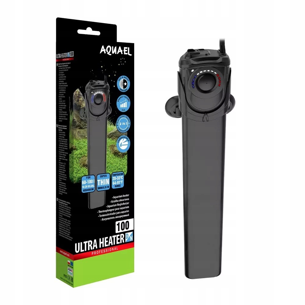 Aquael Ultra Heater D&n 100W Grzałka Do Akwarium