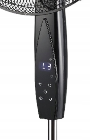 WENTYLATOR WIATRAK PODLOGOWY STOJACY Z PILOTEM WENTYLATOR DOMOWY STOJACY Marka Klausberg