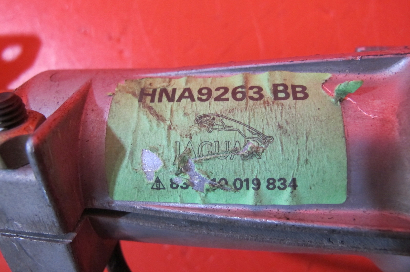 JAGUAR XJ X300 steering wheel rod ignition key HNA9263BB