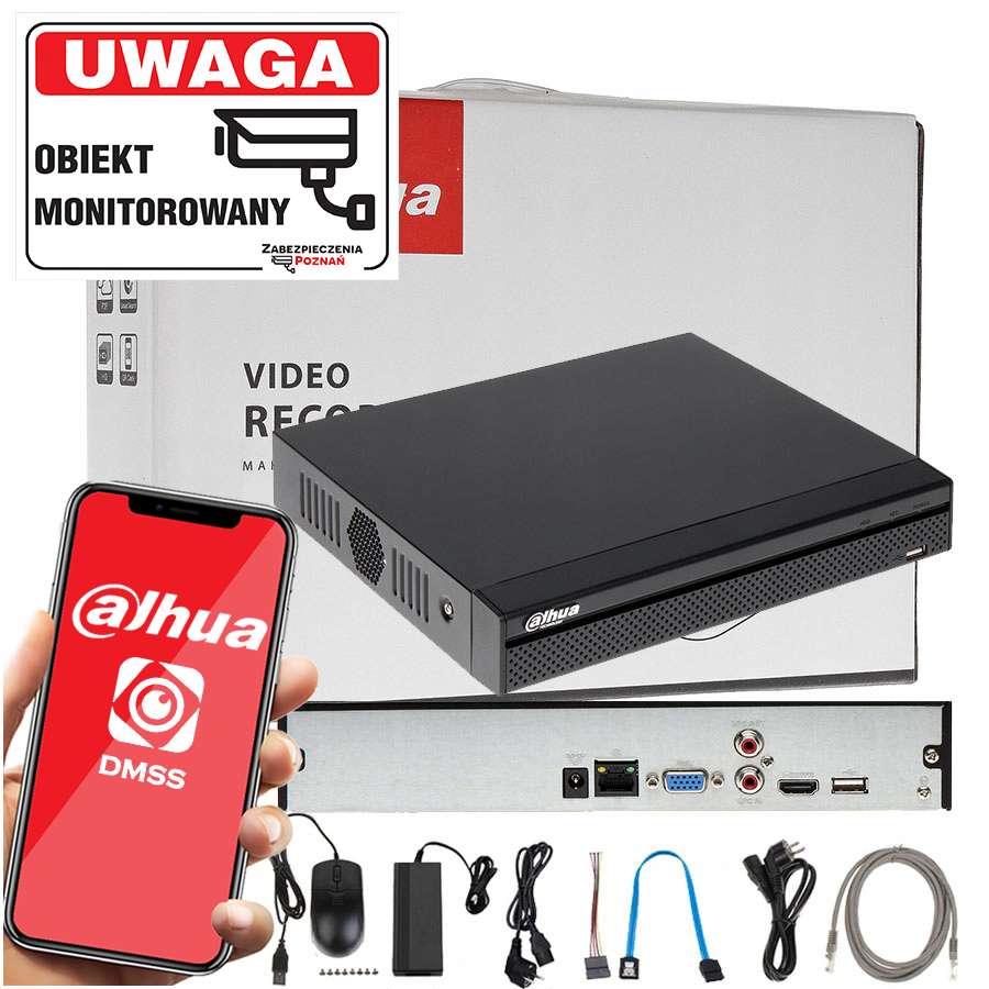 Rejestrator IP NVR4116HS-4KS2/L 16 KANAŁÓW DAHUA