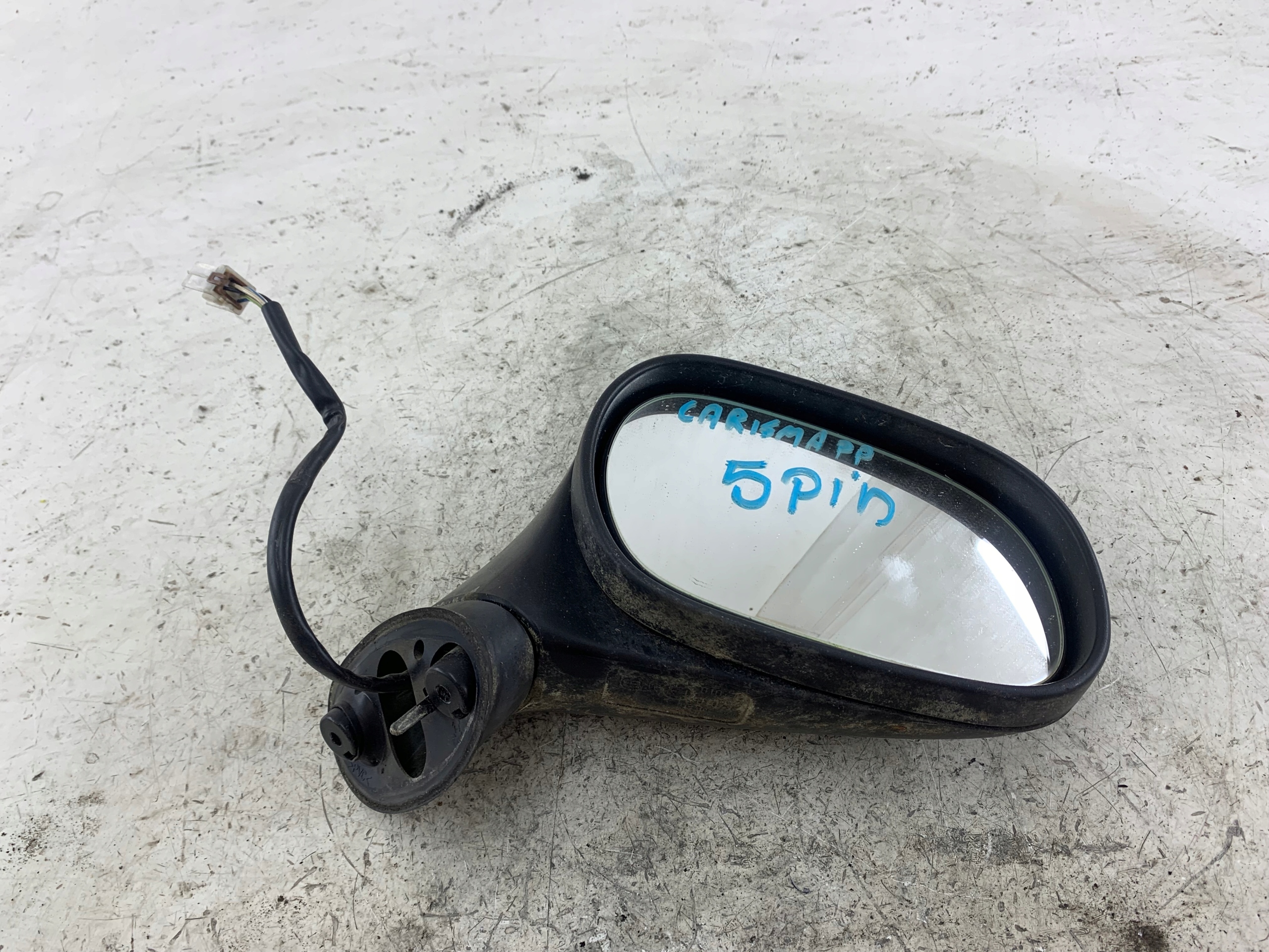 MITSUBISHI CARISMA mirror right 5 PIN black,
