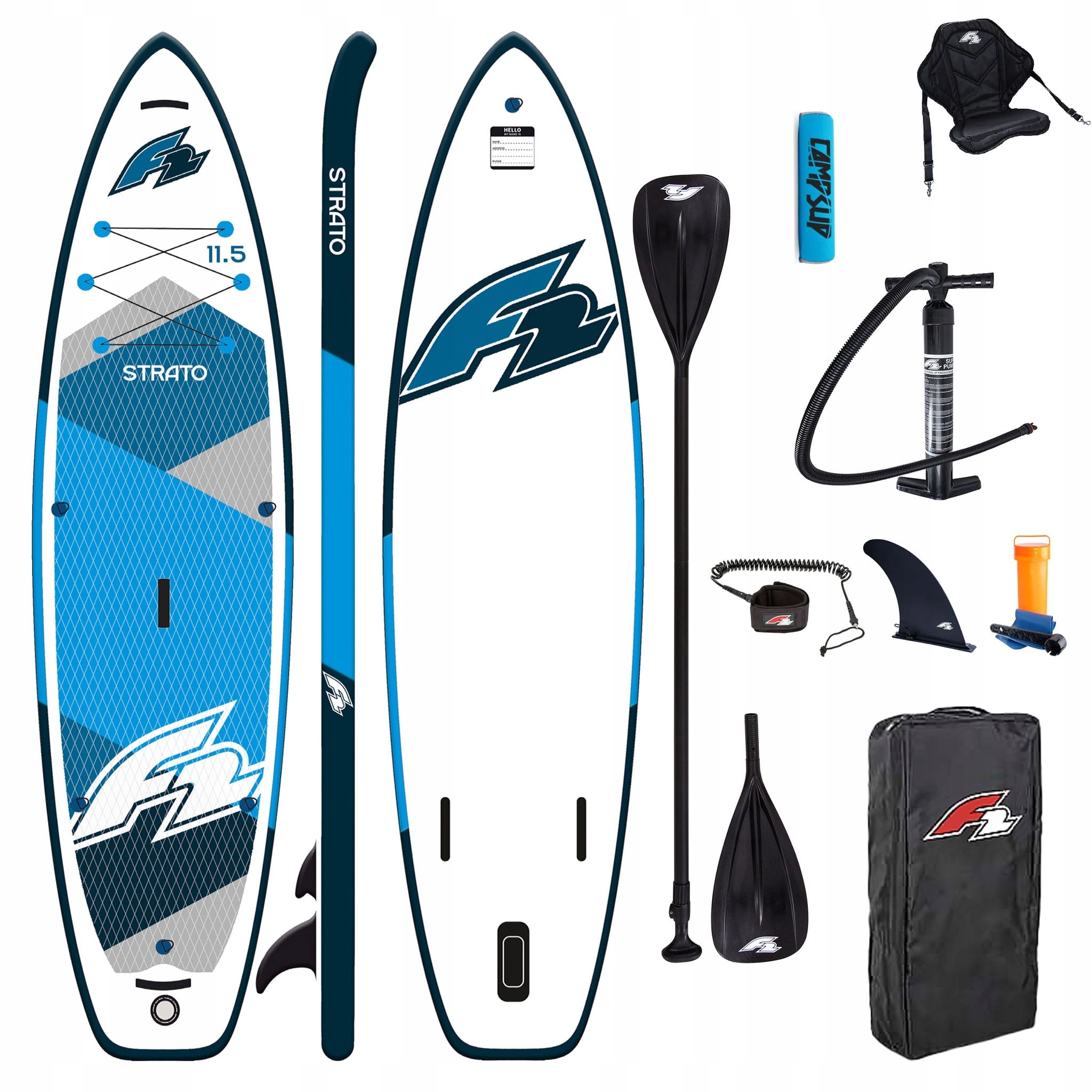 Deska Sup Pompowana F2 Strato 11'5 350 cm Combo Bojka na wiosło