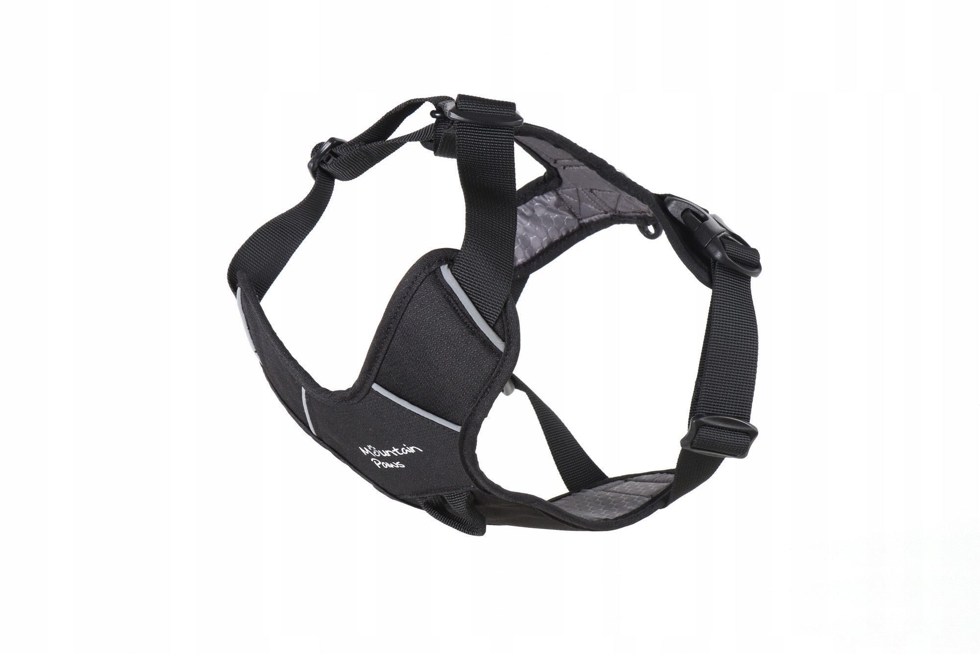 Postroj pro psa Mountain Paws černý, M