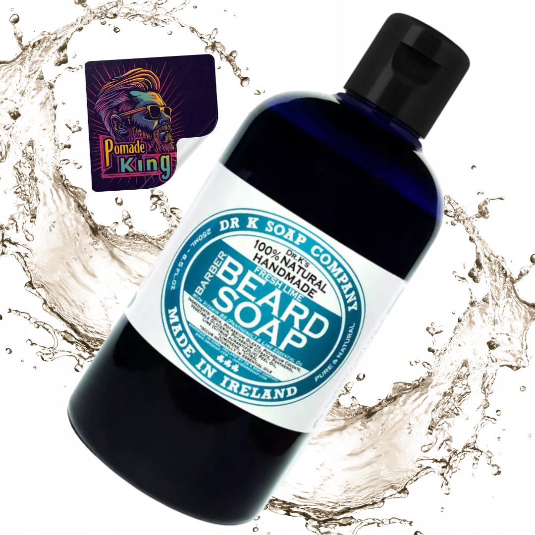 Dr K Soap Šampon na vousy Limetková vůně 100% přírodní složení 250 ml