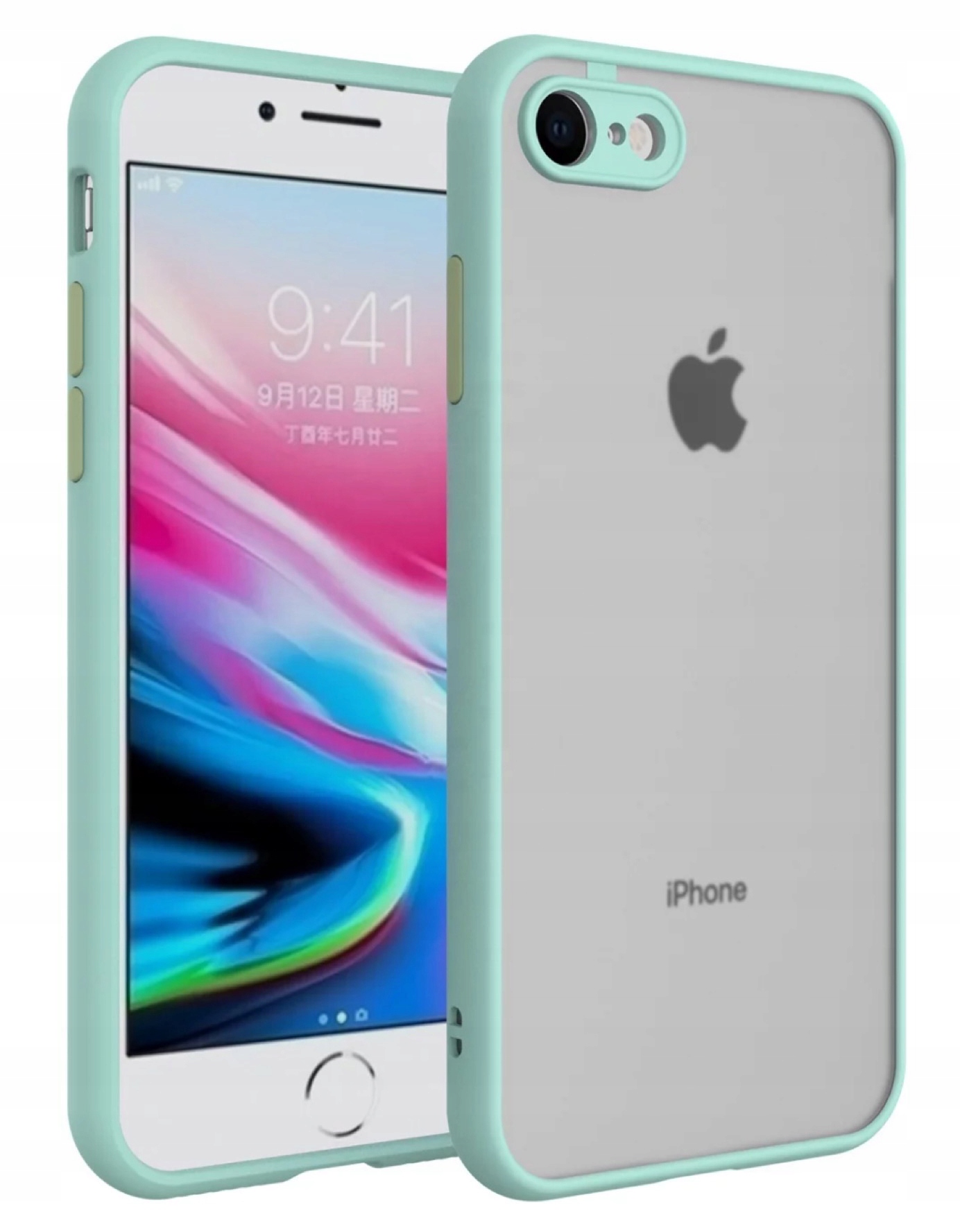 

Etui Ochrona Aparatu Do Iphone 7/8/SE-2|TURKUSOWY