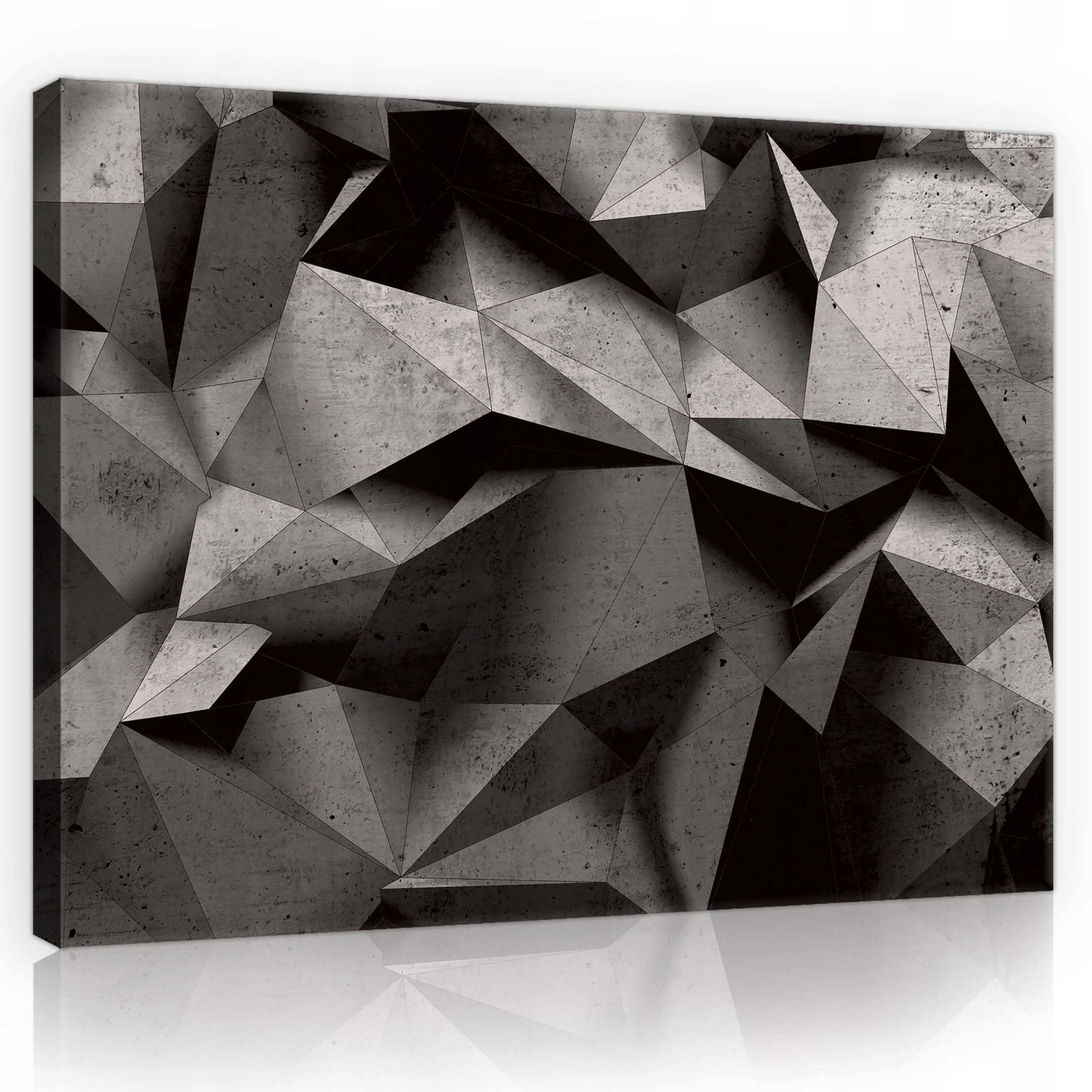 Obraz 100x75 Geometrická zeď Minimalismus Objemový styl Loftu