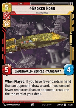 Broken Horn, Vizago's Pride