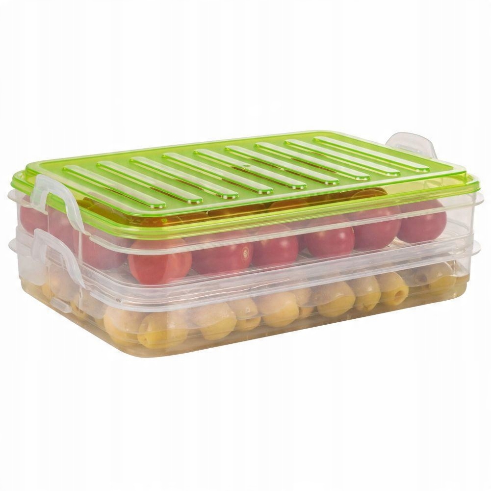 

Pojemnik organizer wędliny poziomy plastikowe sery