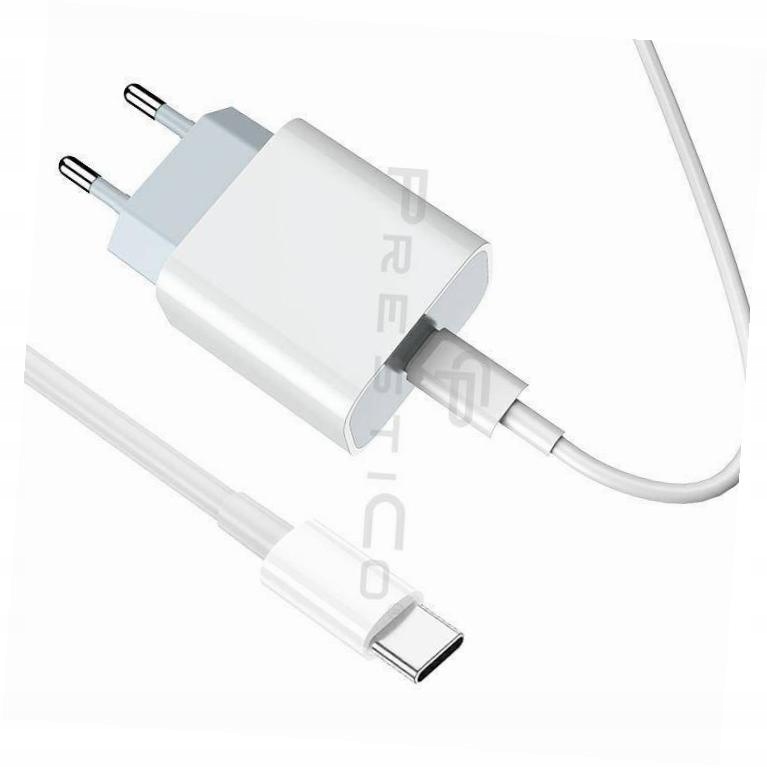 Szybka ładowarka 20W kostka z kablem Usb-c do Samsung Galaxy S25 Plus
