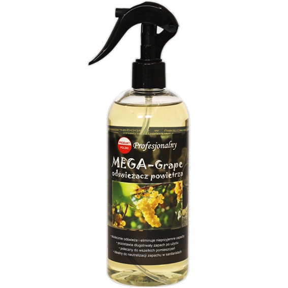 

Winogronowy odświeżacz powietrza spray Mega-Grape