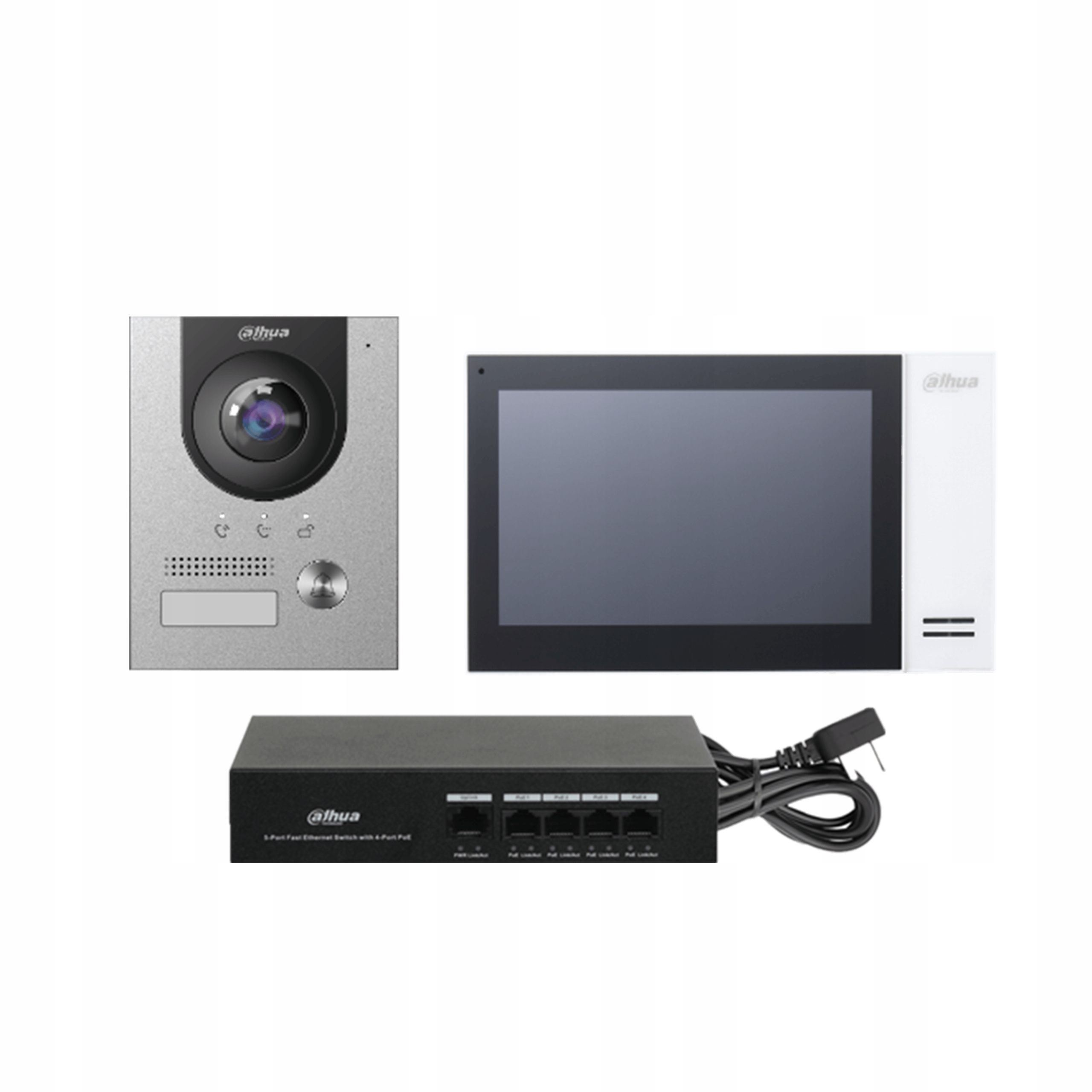 Zestaw wideodomofonowy Ip Dahua KTP01-S2(F) jednorodzinny