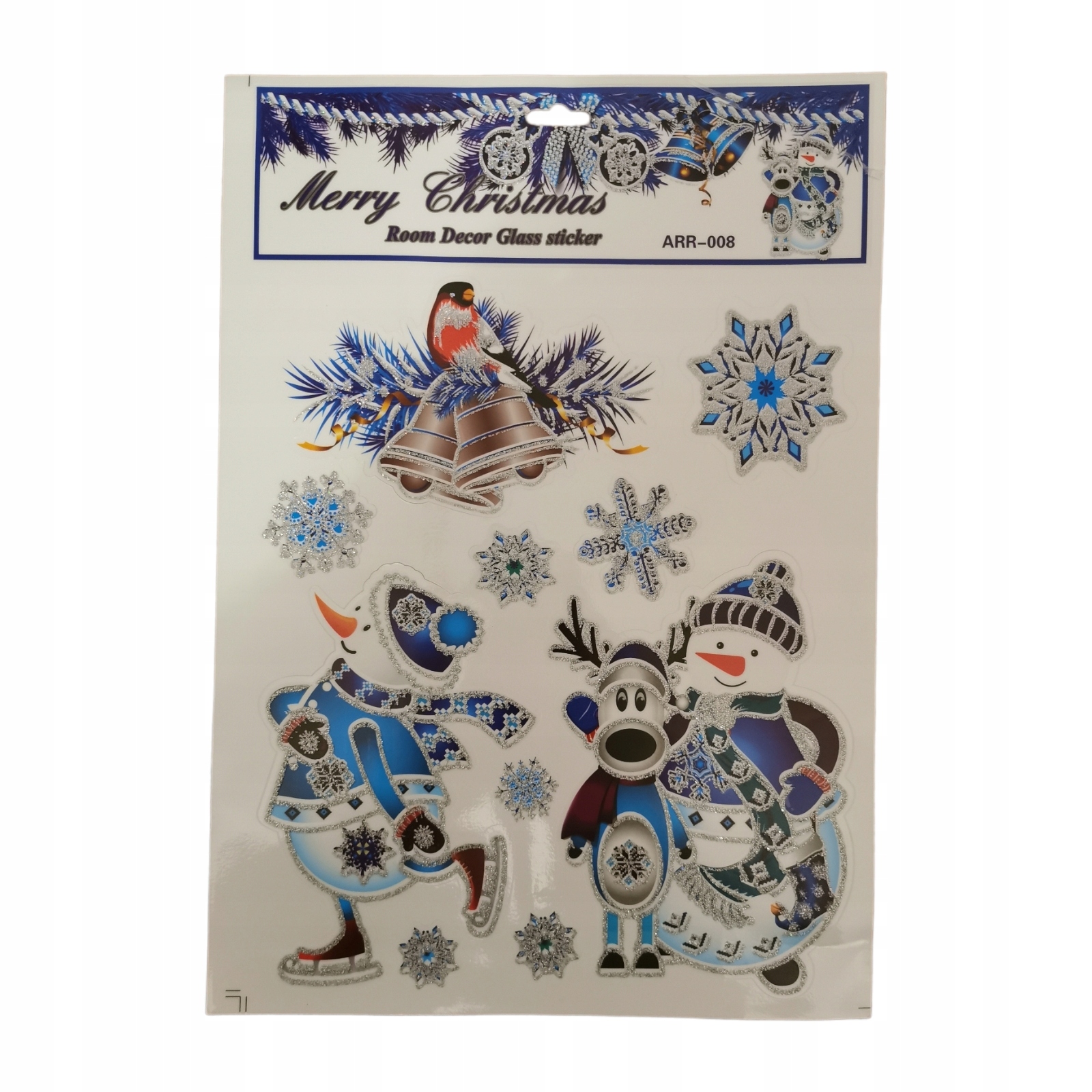 NAKLEJKI ŚWIĄTECZNE NA OKNO ŚNIEŻYNKI MIKOŁAJ mróz ELEKTROSTATYCZNE Kod producenta NAKLEJKI ŚWIĄTECZNE