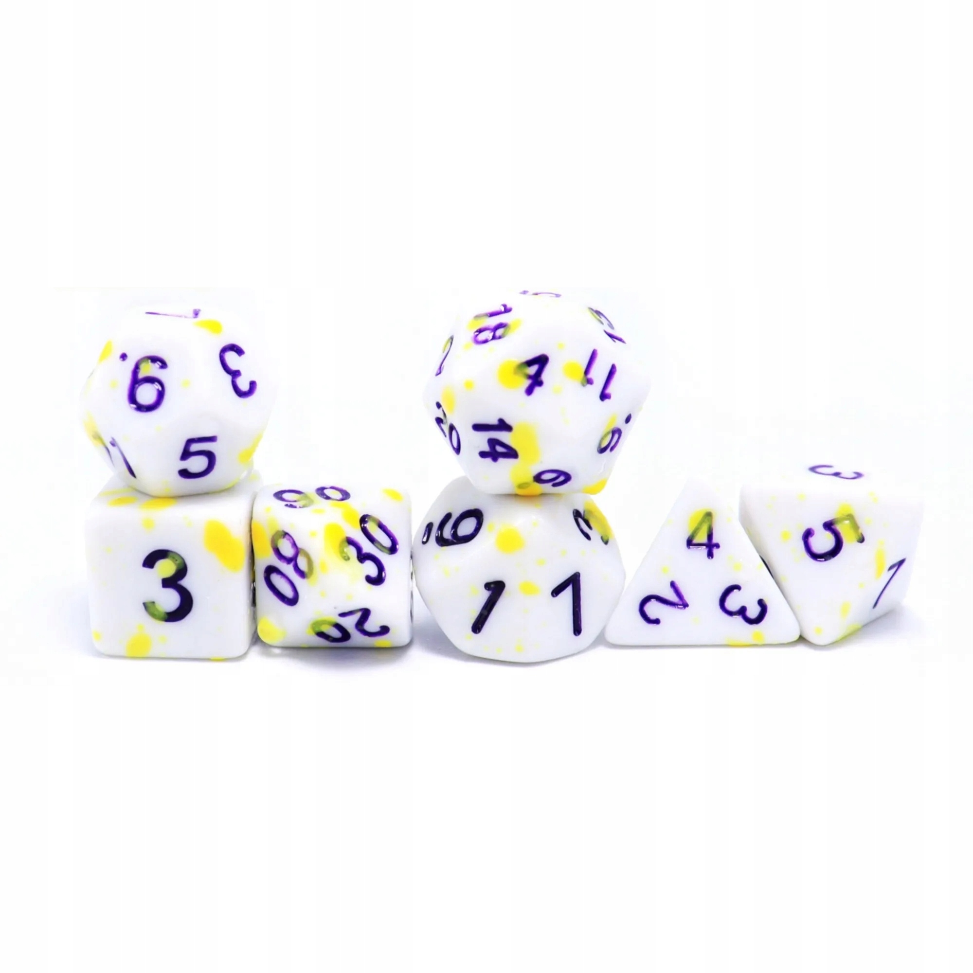 WSCHÓD SŁOŃCA ZESTAW 7 KOŚCI KOSTEK RPG Producent RGFK