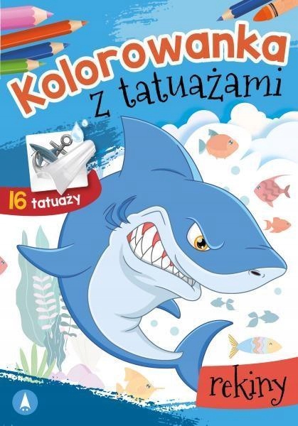 

Kolorowanka Z Tatuażami Rekiny